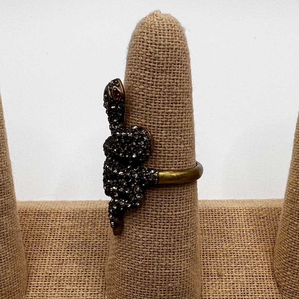 Jeweled Snake Ring - Picture 3 of 5
